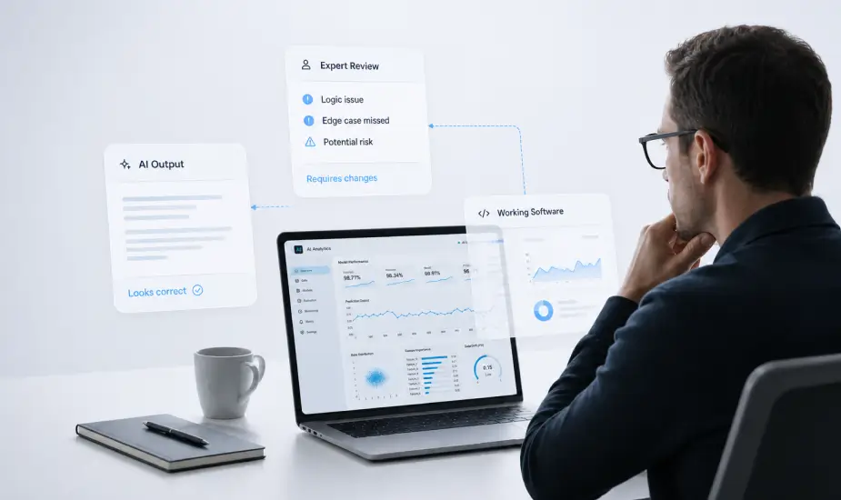 Image for post titled Expert in the loop: rethinking AI oversight