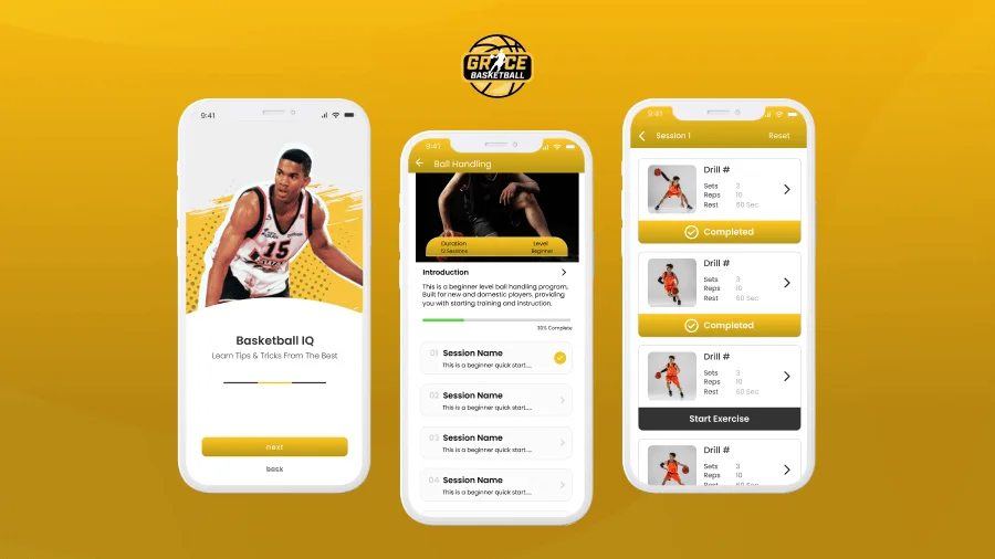 Grace Basketball project screenshot