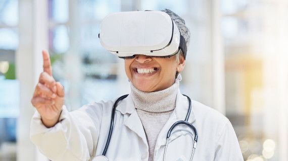 Medical VR training environment
