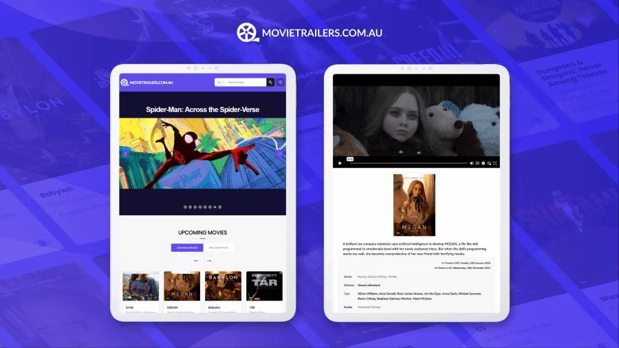 Portfolio project screenshot