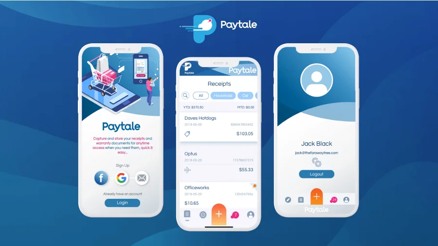 Paytale project screenshot