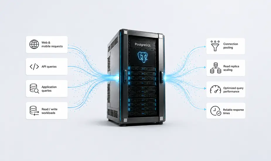 Image for post titled Scaling PostgreSQL for high-traffic web applications