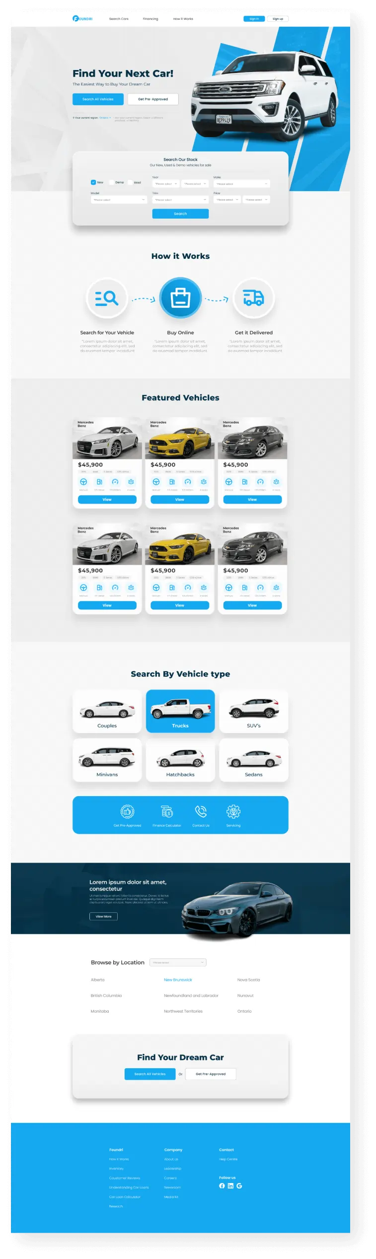 Foundri visual design 1